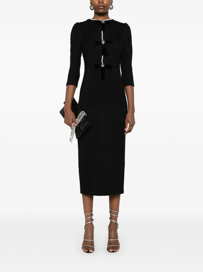 Tweed Midi Dress