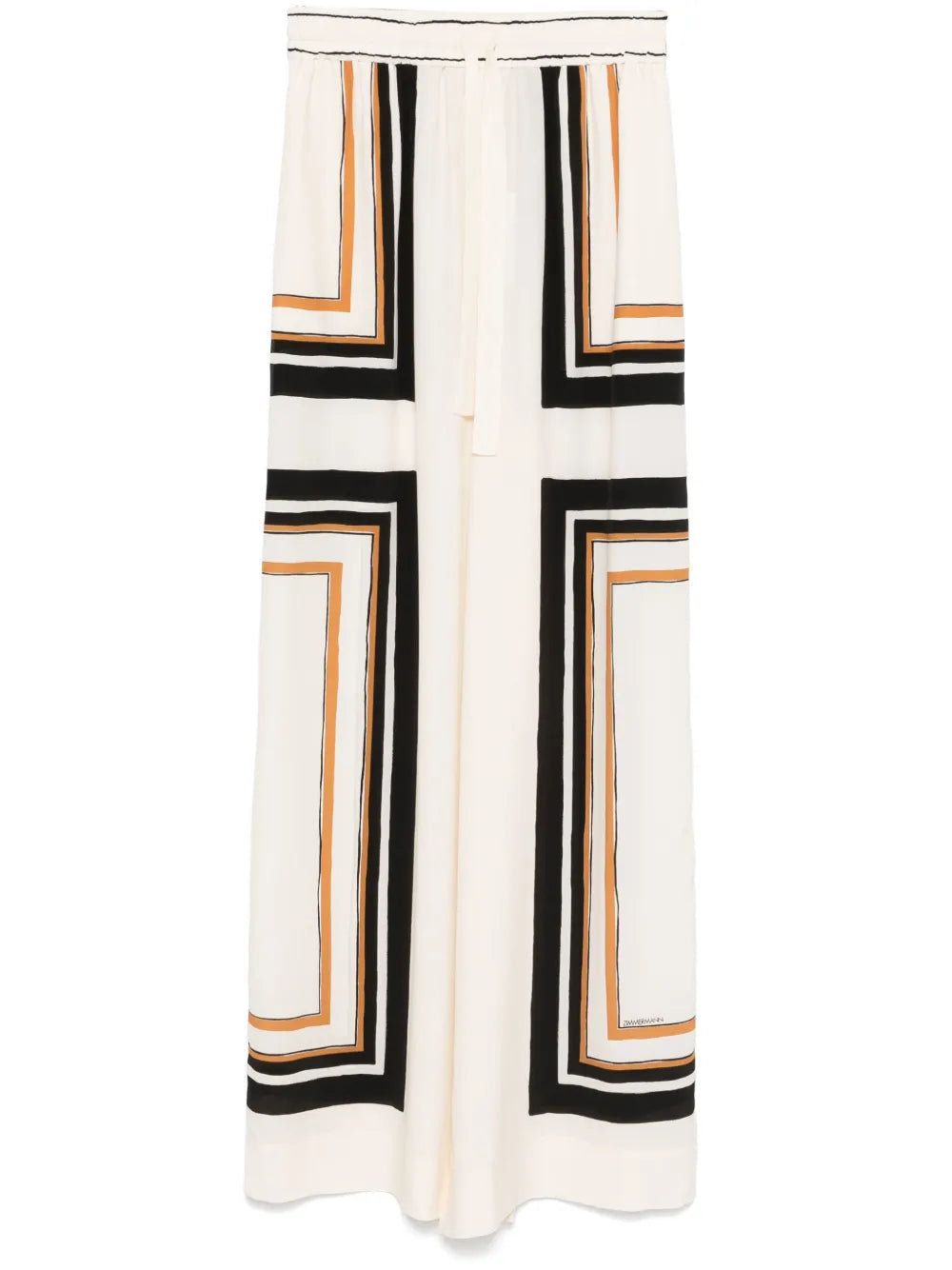 Drawstring-Waistband Trousers