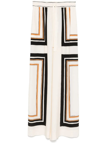 Drawstring-Waistband Trousers