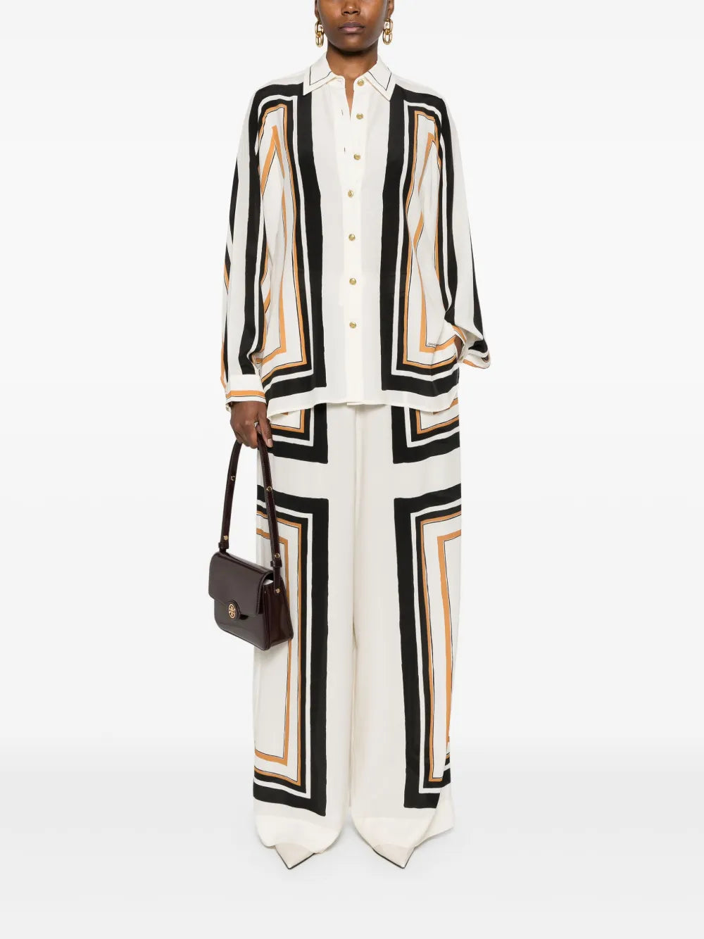 Drawstring-Waistband Trousers