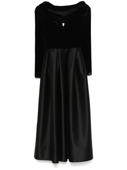Off-Shoulder Midi Dress