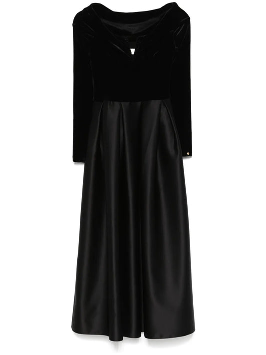 Off-Shoulder Midi Dress