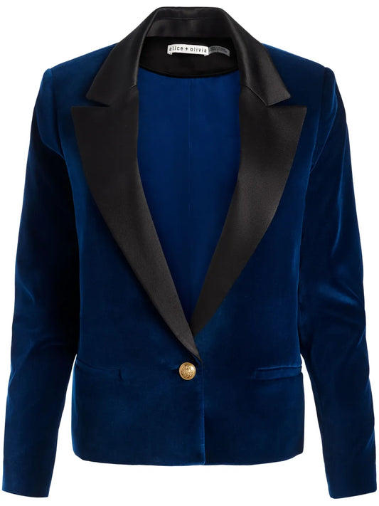 Velvet Blazer