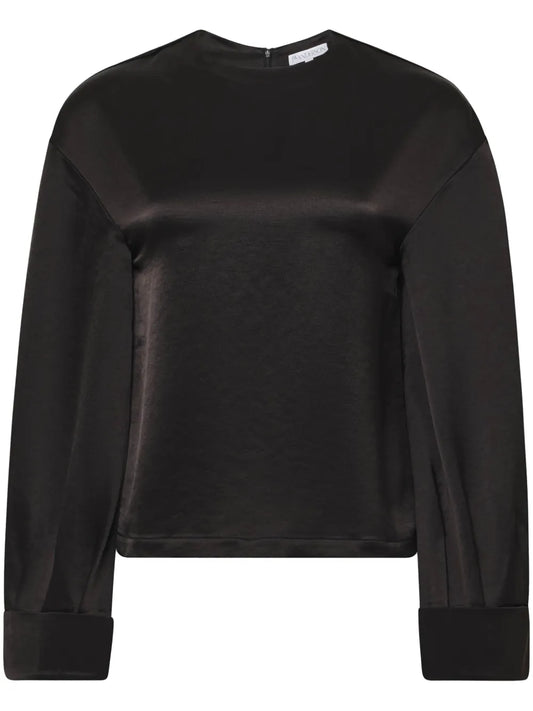 Turn-Up Cuffs Blouse