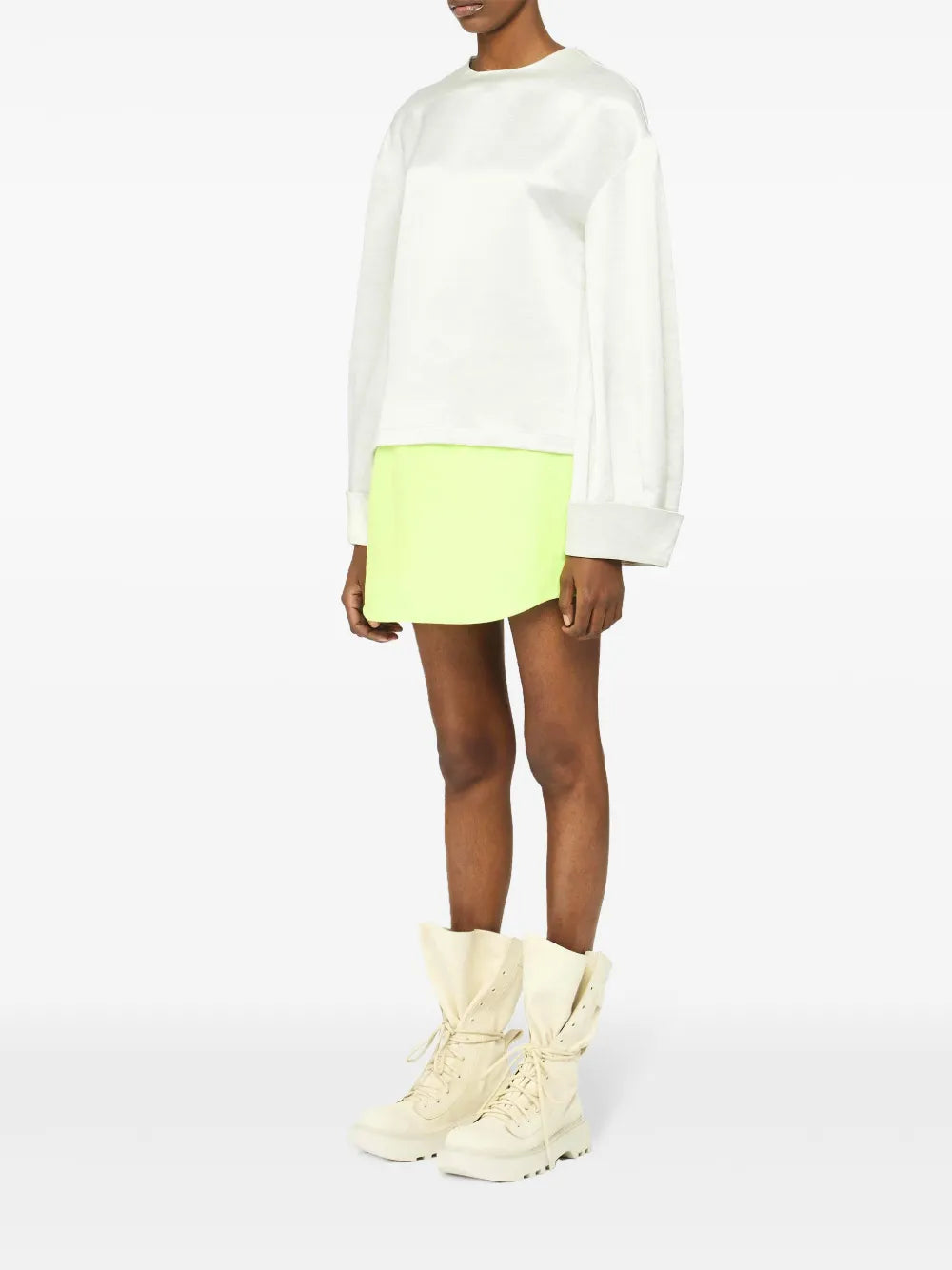 Turn-Up Cuffs Blouse