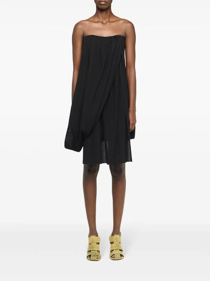 Draped Mini Dress