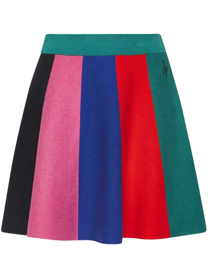 Striped Mini Skirt