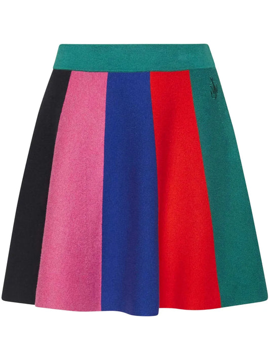 Striped Mini Skirt