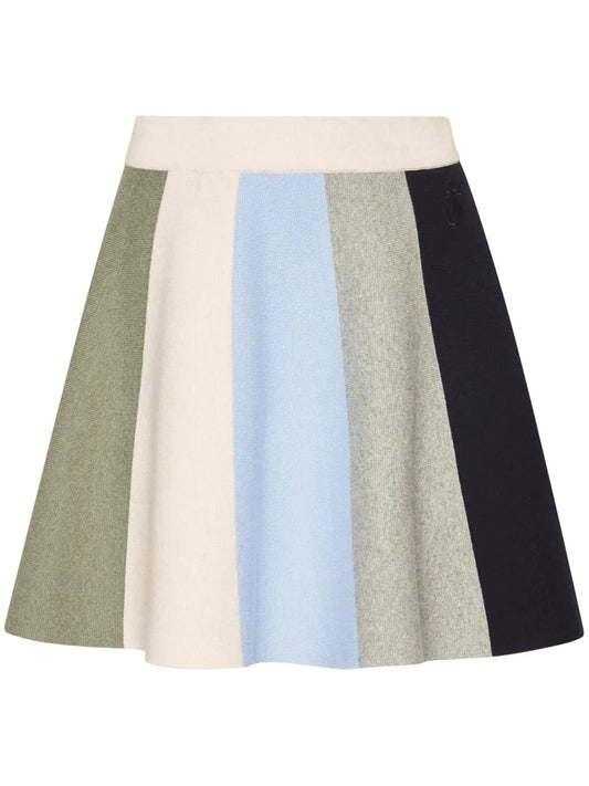 Striped Mini Skirt