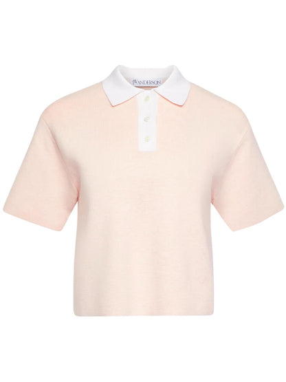 Cropped Polo Shirt