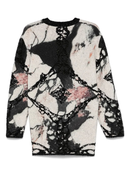 Abstract-Pattern Sweater