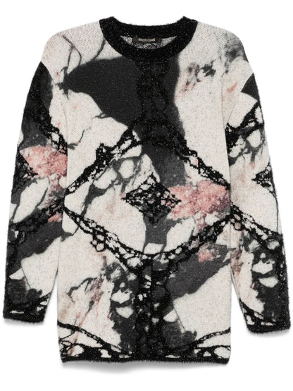 Abstract-Pattern Sweater
