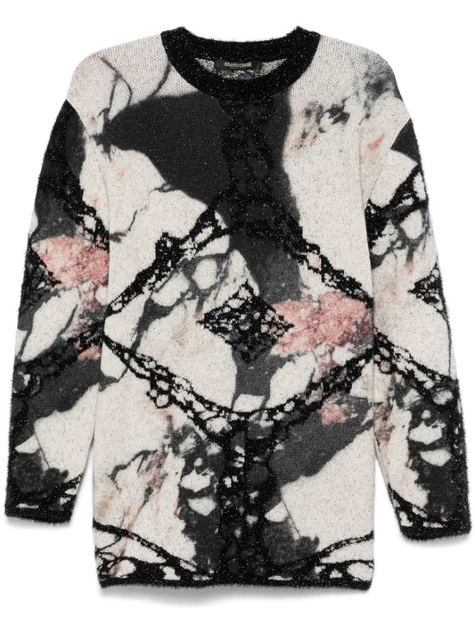 Abstract-Pattern Sweater