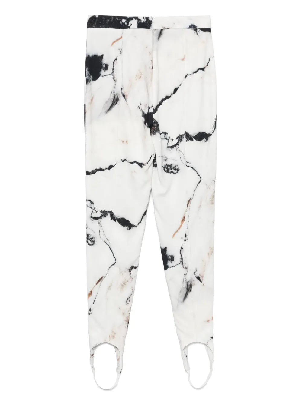 Marble-Print Trousers