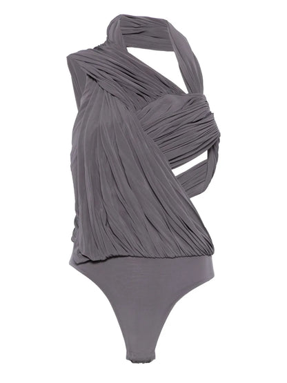 Swept Drape Bodysuit