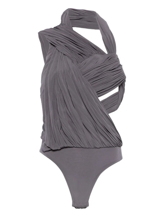 Swept Drape Bodysuit