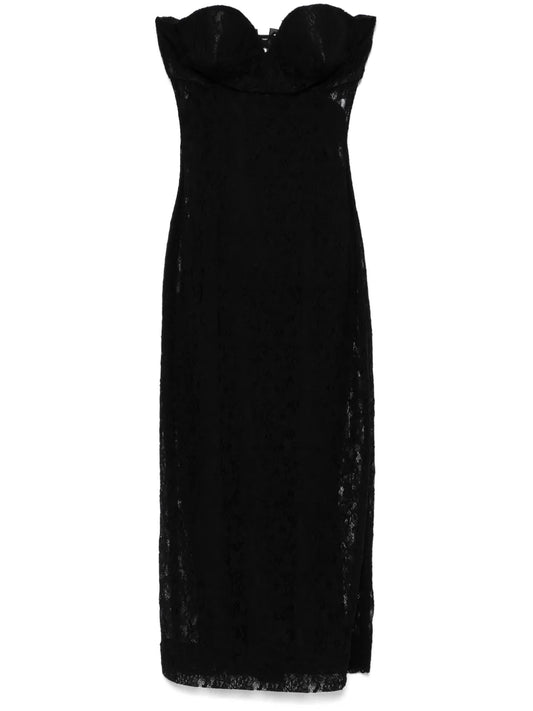 Strapless Lace Dress