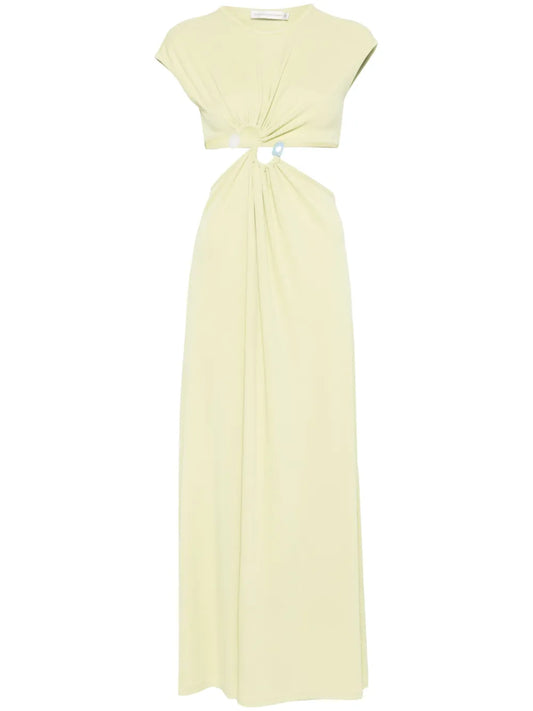 S-Buckle Maxi Dress