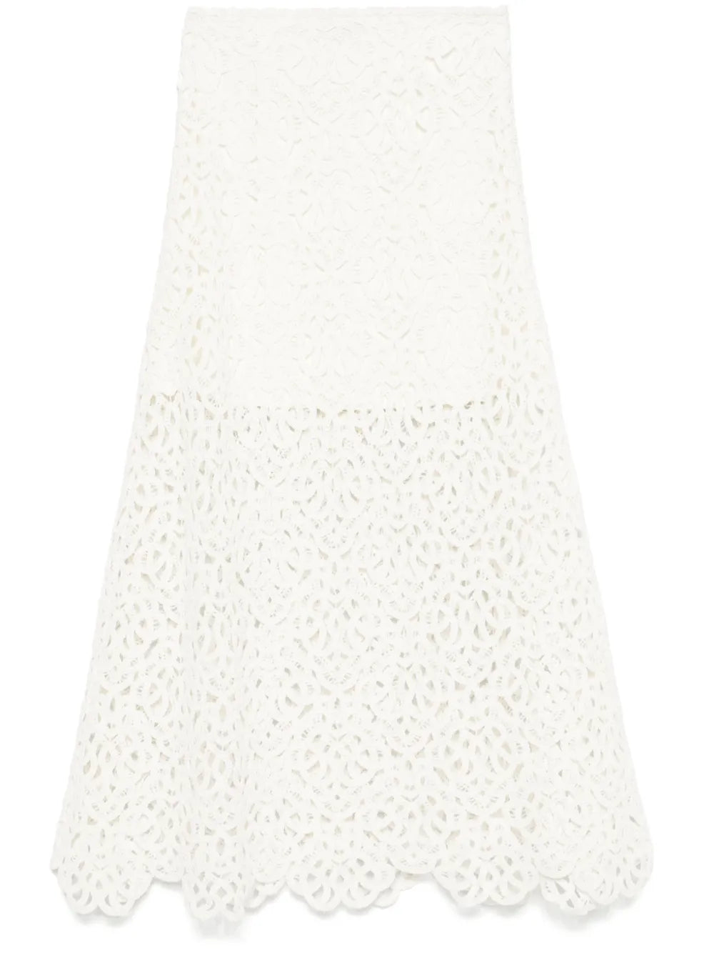 Embroidered Maxi Skirt