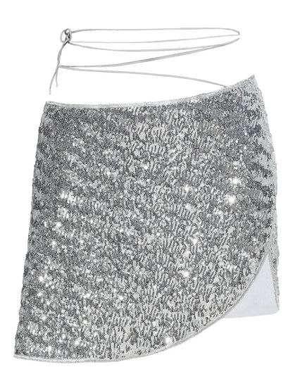 Sequinned Beach Cover-Up