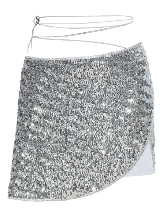 Sequinned Beach Cover-Up