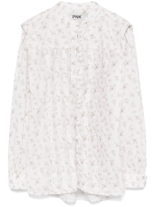 Floral-Print Shirt