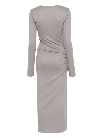 Side-Slit Maxi Dress