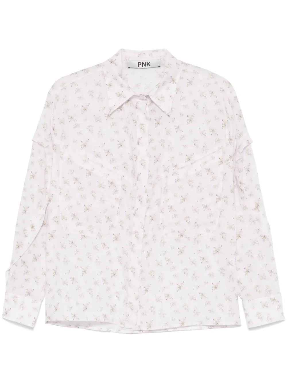 Floral-Print Blouse