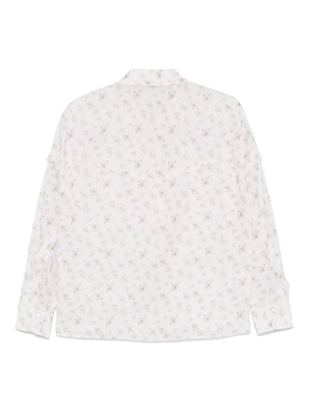 Floral-Print Blouse