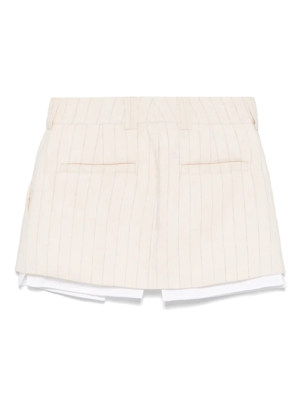 Pinstripe Mini Skirt