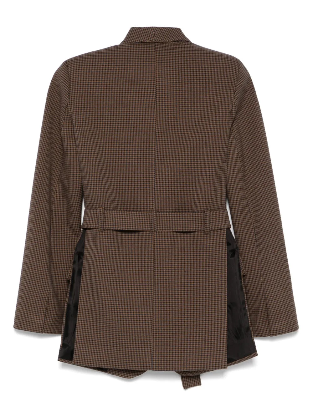 Dogtooth-Pattern Blazer