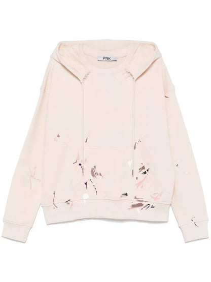 Paint-Splatter Hoodie