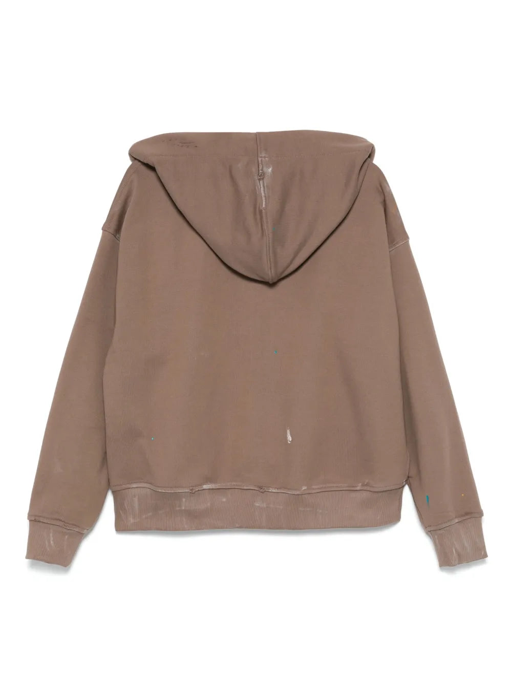Paint Splatter-Detail Hoodie