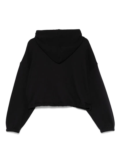 Distressed-Effect Hoodie