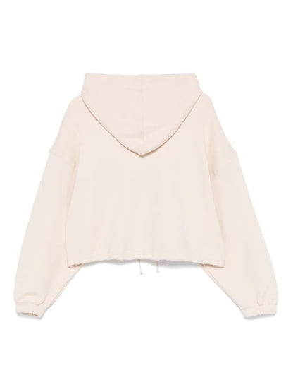 Cotton Cropped Hoodie