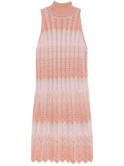 Greek-Motif Mini Dress