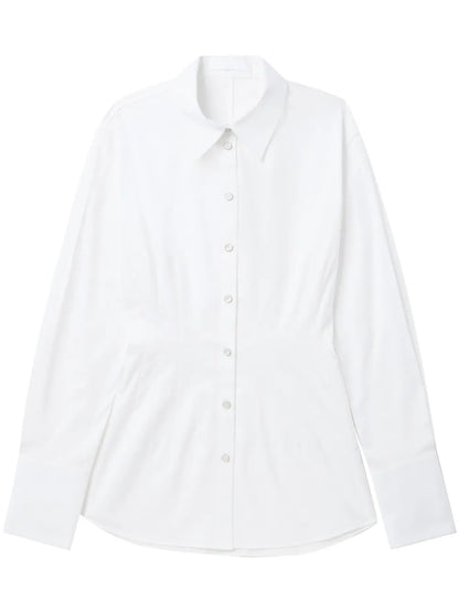 Fitted-Waist Shirt