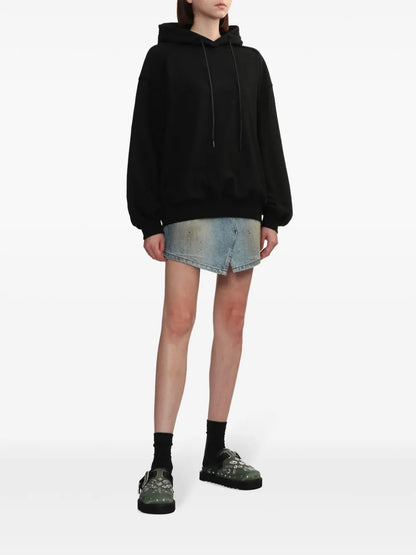 Rose-Print Hoodie