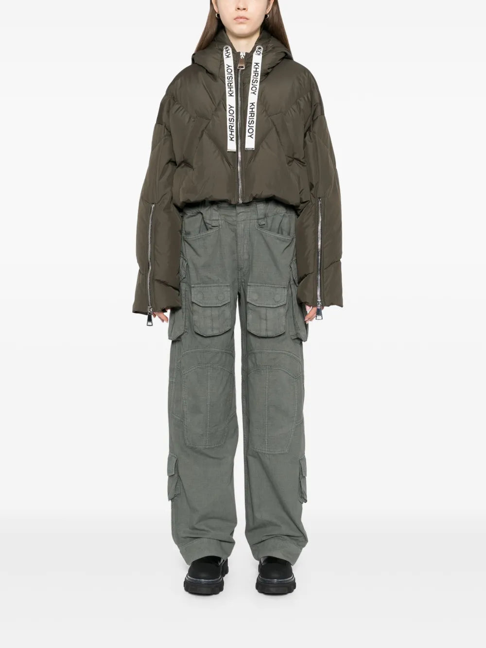 Khris Cropped Iconic Jacket