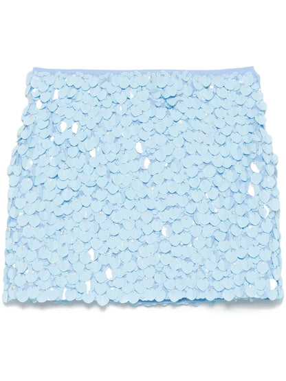 Sequined Mini Skirt