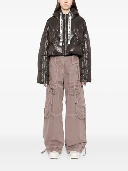 Khris Cropped Shiny Jacket