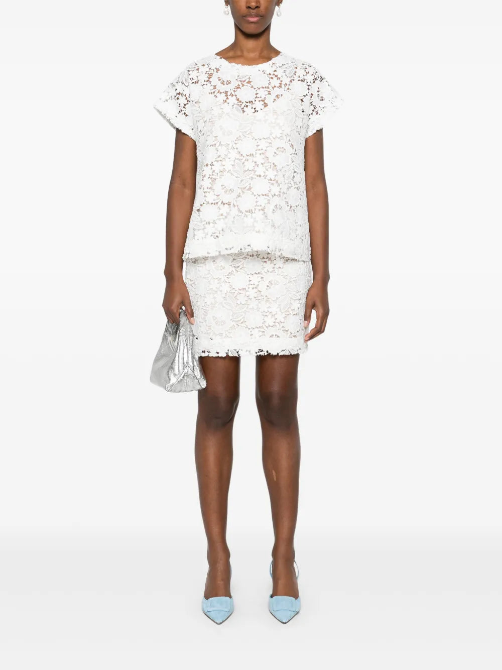 Lace Mini Skirt