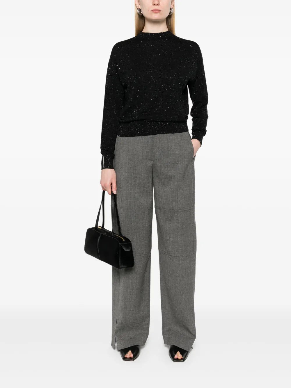 Lurex-Detail Sweater
