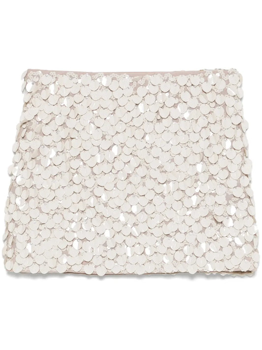 Sequinned Mini Skirt