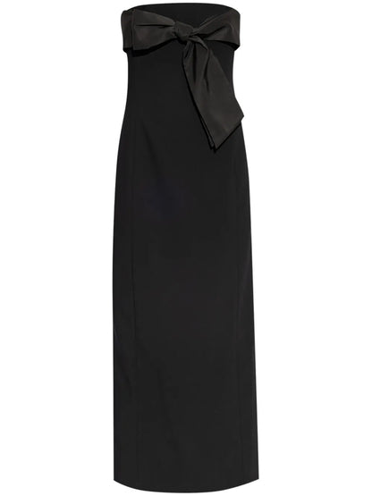 Bow-Detail Maxi Dress