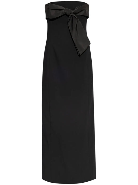 Bow-Detail Maxi Dress