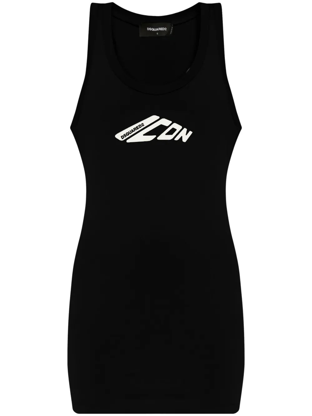 Logo-Print Mini Dress
