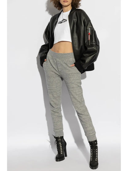 Logo-Print Top
