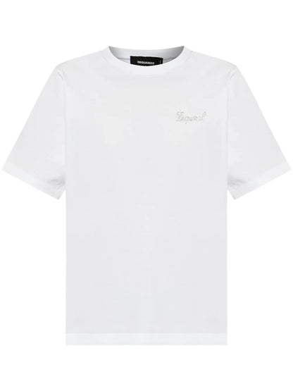 Rhinestone-Logo T-Shirt