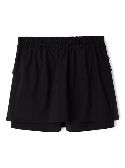 Elastic Mini Skort
